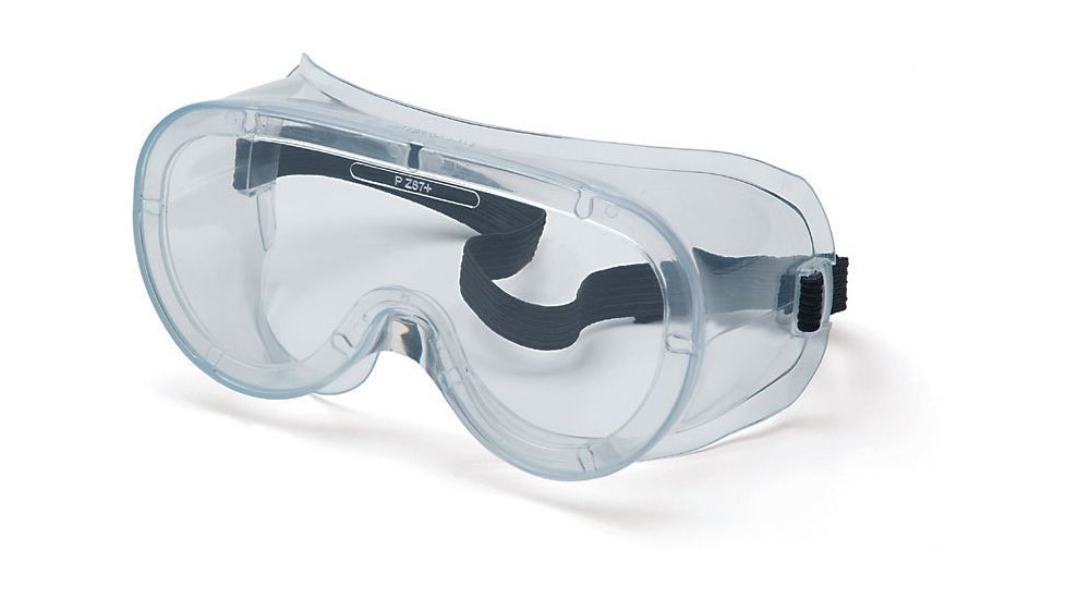 Pyramex Goggles with Clear Anti-Fog Lens Ventless Frame G200T