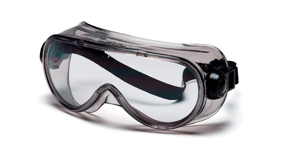 Pyramex Goggles with Clear - Exceeds CSA Z94.3 standards Lens Chem Splash Frame G304
