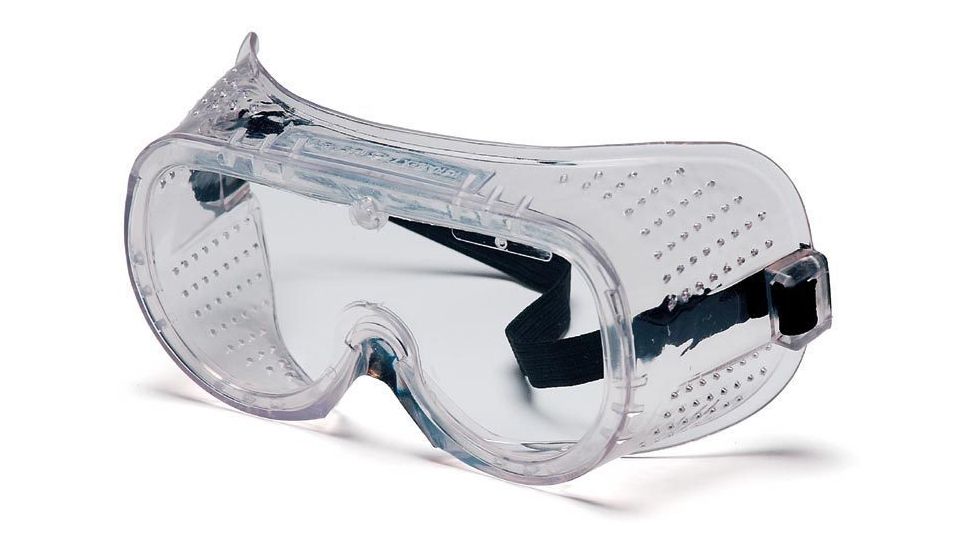 Pyramex Goggles with Clear Lens Perforated Frame G201