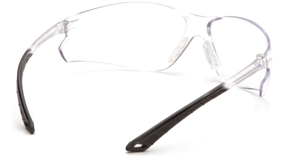 Pyramex Itek Safety Glasses - Clear Temple Frame and Clear Anti Fog Lens S5810ST