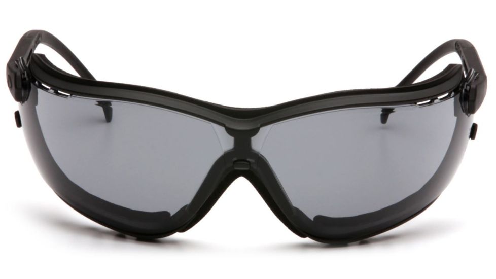 Pyramex V2G Safety Glasses - Gray Anti-Fog Lens, Black Frame GB1820ST