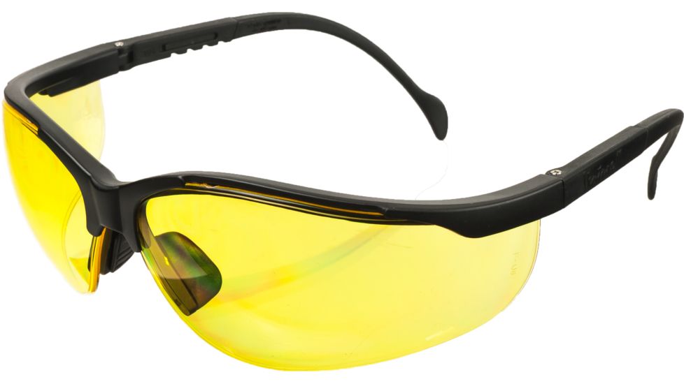 Pyramex Venture II Safety Glasses - Amber Lens, Black Frame SB1830S