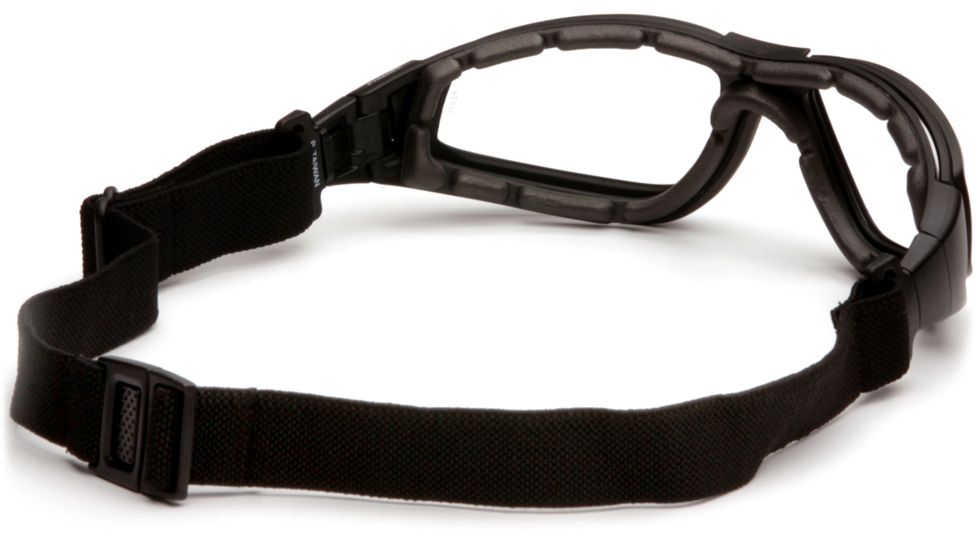 Pyramex XSG Safety Glasses - Clear Anti-Fog Lens, Black Frame GB4010ST