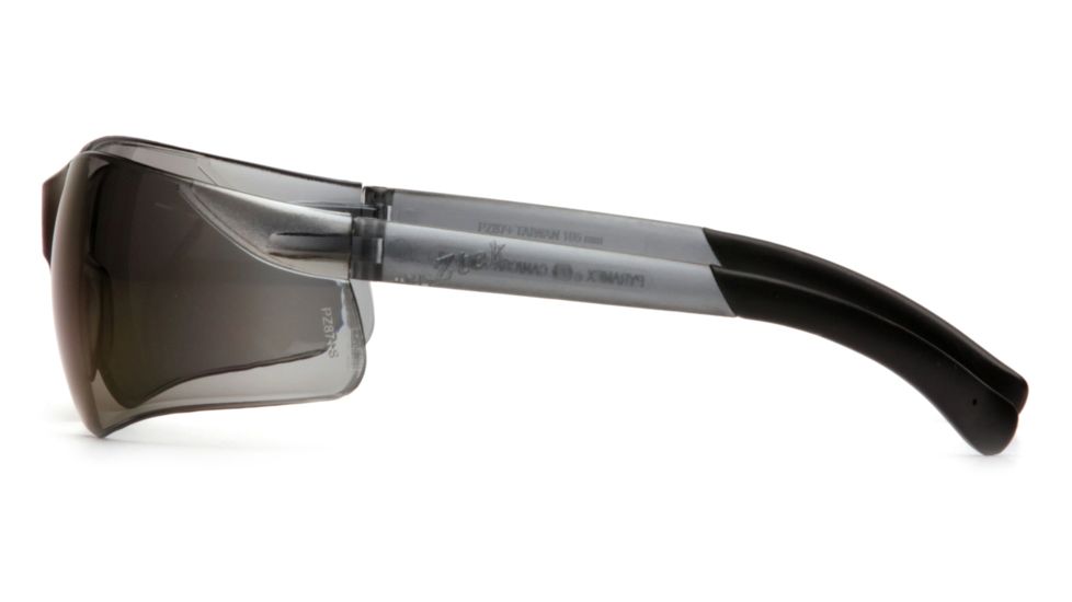 Pyramex Ztek Safety Glasses - Blue Mirror Lens, Blue Mirror Frame S2575S