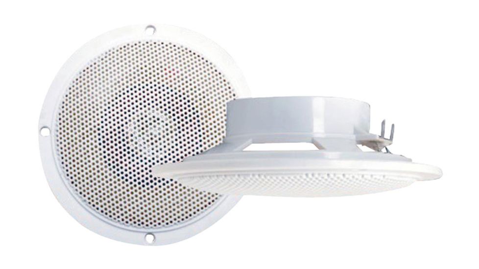Pyramid 4in Marine Speaker, White MDC5