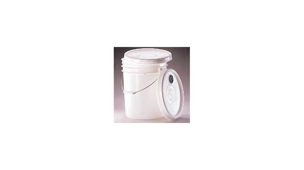 Qorpak Pails and Lids, High-Density Polyethylene, Qorpak 3J03B Pails 13.2 L (3.5 gal.)