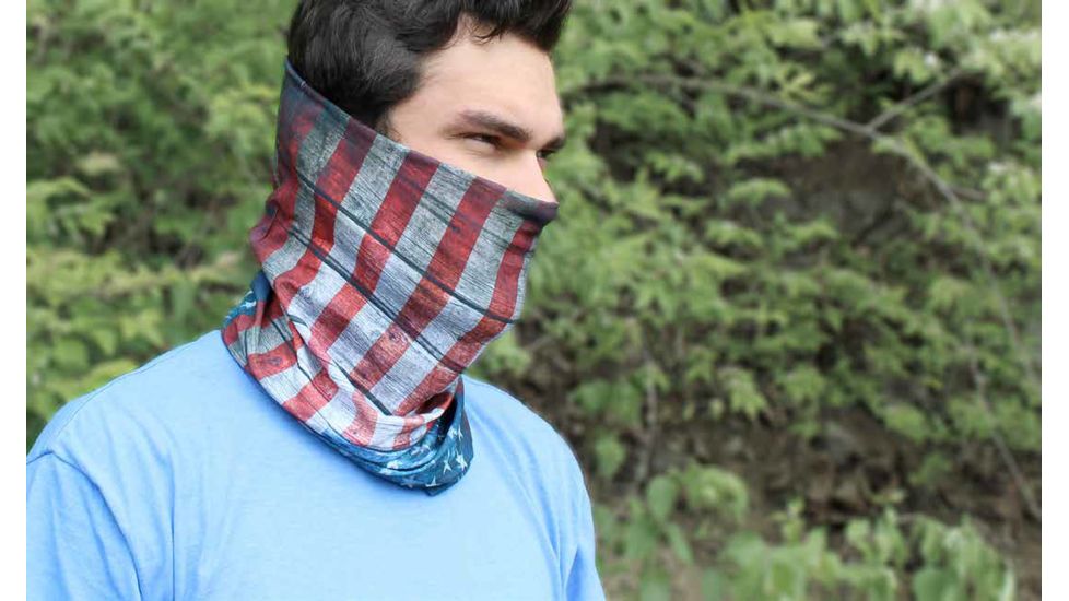 Quagga Multifunctional Headgear/ Balaclava, Flag, One Size, P21700 FLG, EDEMO1