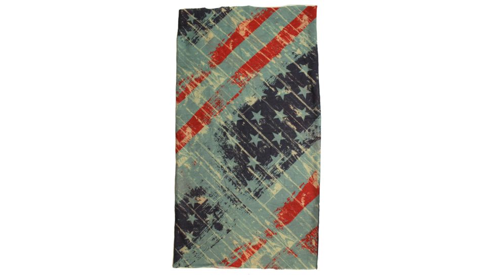 Quagga Multifunctional Headgear/ Balaclava, Red/White/Blue, One Size, P21700 RWB, EDEMO1