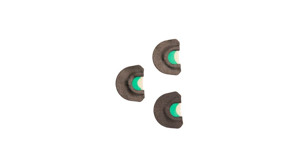 Quaker Boy Thug Half Moon EZ 3-Pack Calls, Black, 5.25x4.25 99113