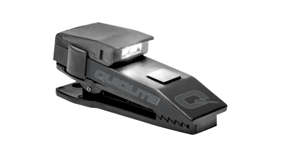 Quiqlite Pro Hands Free Pocket Concealable LED Flashlight, 10 - 20 Lumens, White LED, Q-PROWW