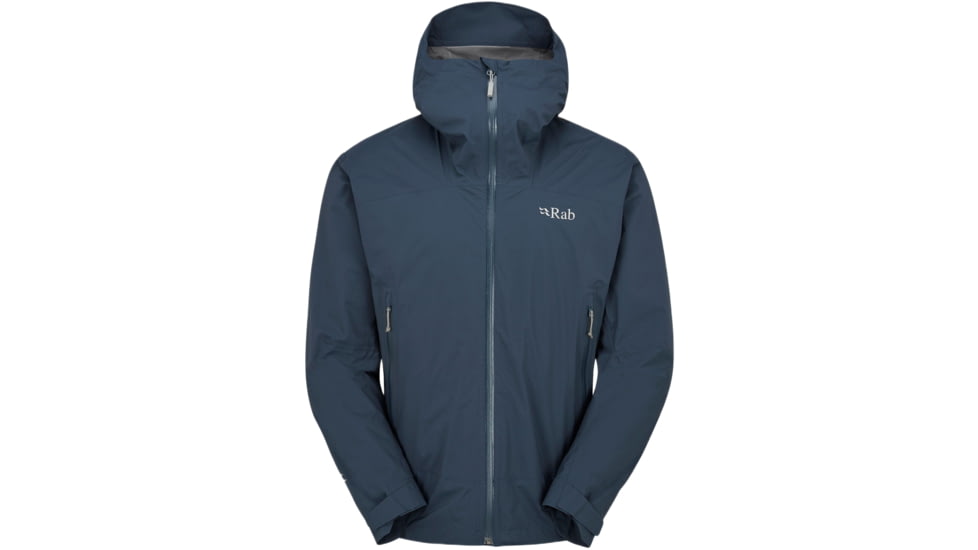 Rab Downpour Light Jacket - Mens, Tempest Blue, Extra Large, QWG-90-TMB-XLG