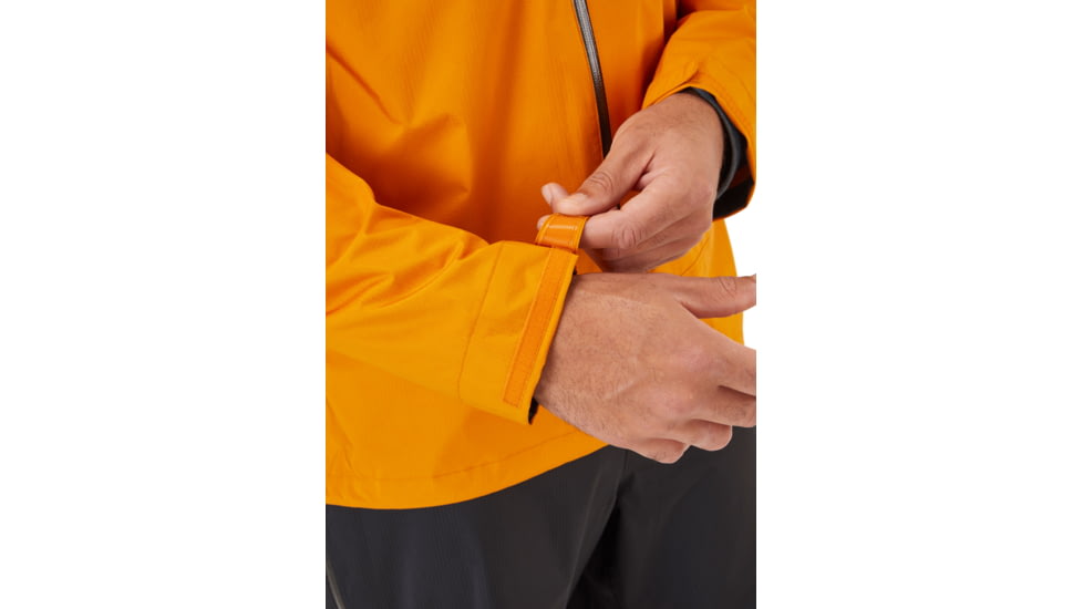 Rab Downpour Plus 2.0 Jacket - Mens, Sunset, Medium, QWG-78-SUN-MED