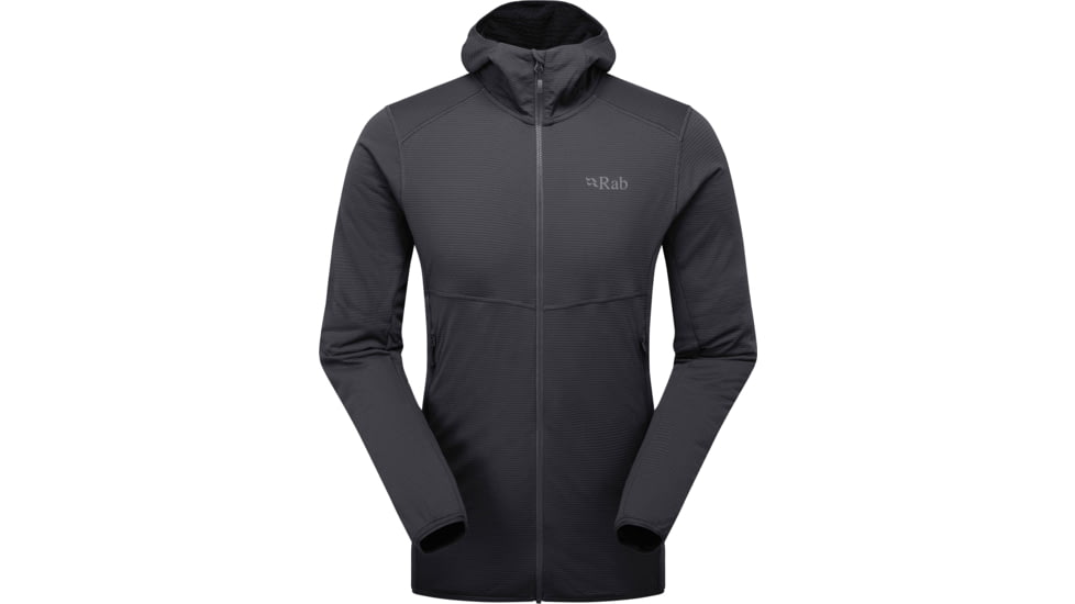 Rab Evolute Hoody - Mens, Beluga, Large, QFG-19-BEL-LRG