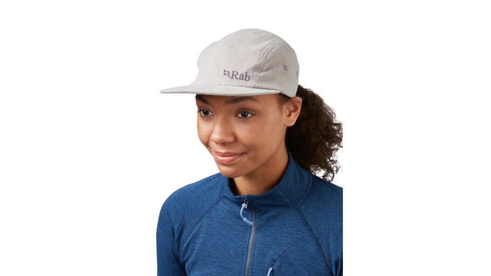 Rab Obtuse 5 Panel Cap, Pewter, One Size, QAB-47-PEW-ONE