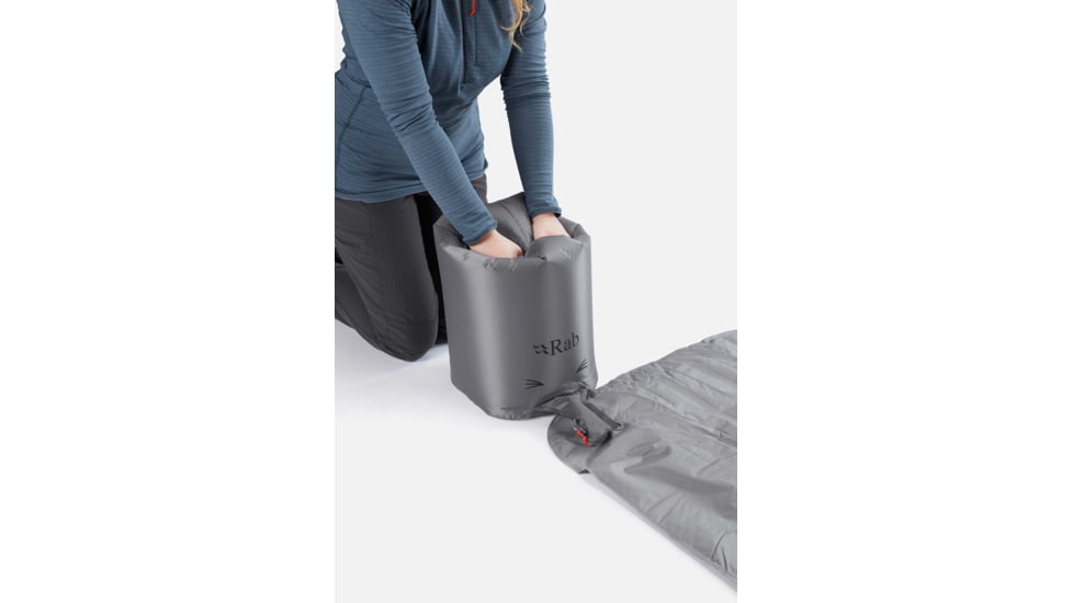 Rab Stratosphere 4 Sleeping Pad, Graphene, Regular Wide, QMA-05-GRH-REG-WDE