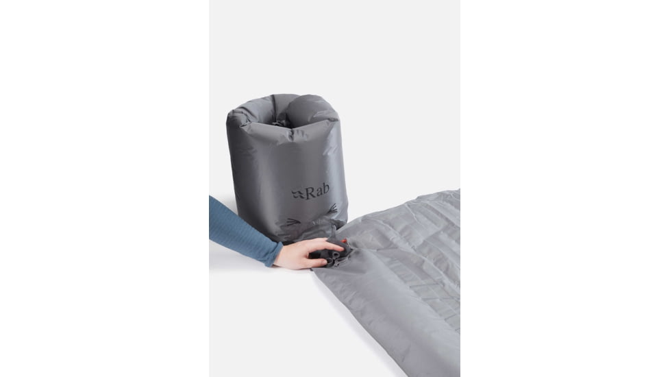 Rab Stratosphere 5.5 Sleeping Pad, Graphene, Regular Wide, QMA-03-GRH-REG-WDE
