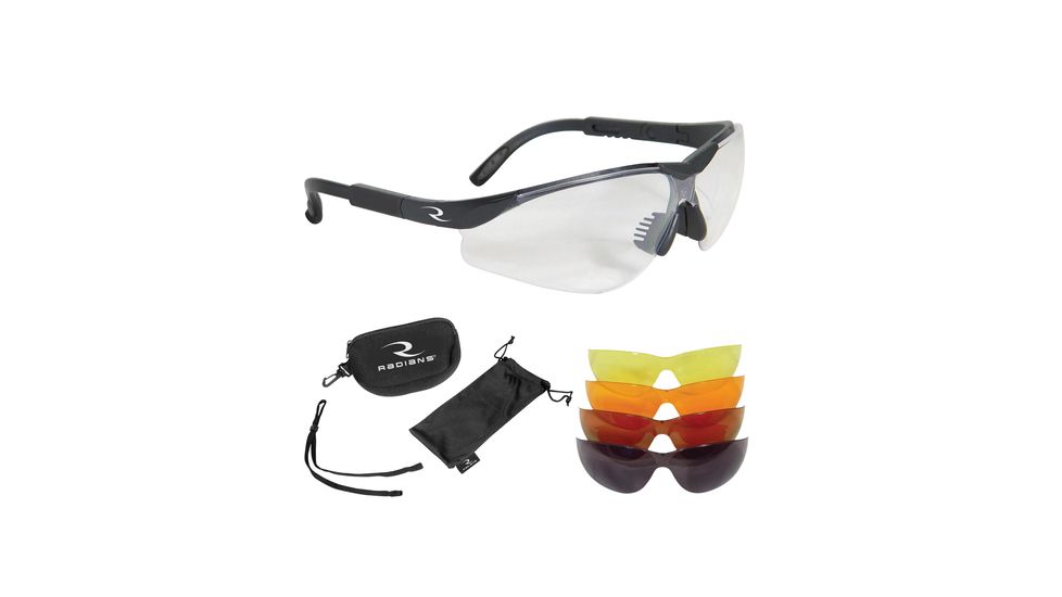 Radians T-85 Interchangeable Len Kit Five Lenses Plus Carrying Case