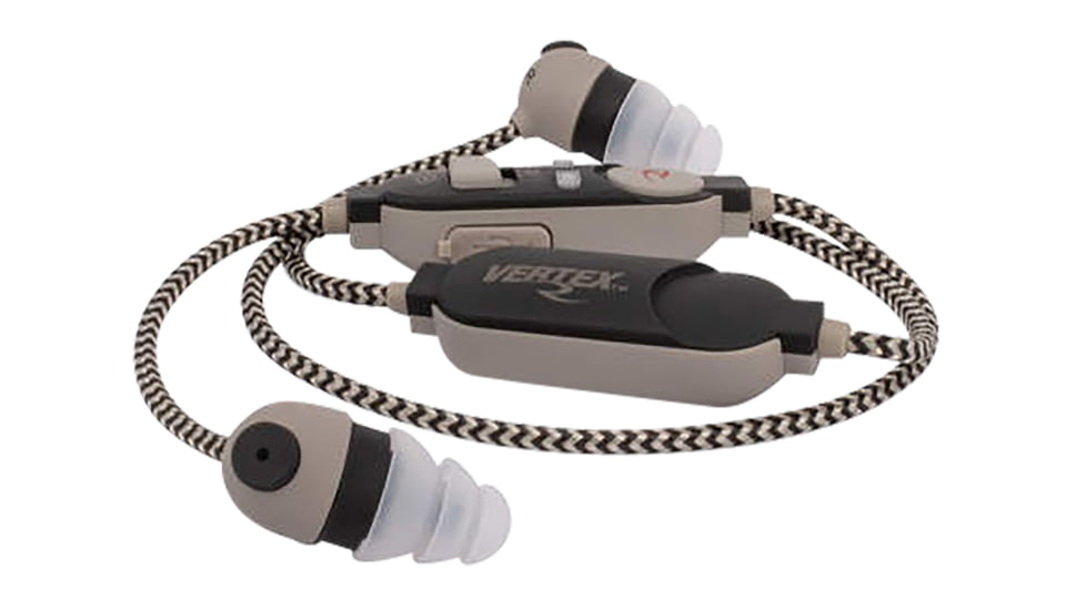 Radians VXAC40 Vertex Electronic Ear Buds 85 DB In The Ear Black/Gray VX-AC40