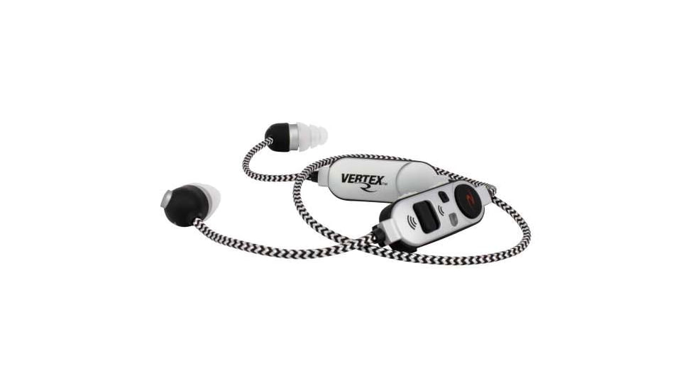 Radians VXBTAC10 Vertex Electronic Ear Buds 85 DB In The Ear Black/Gray VX-BTAC10