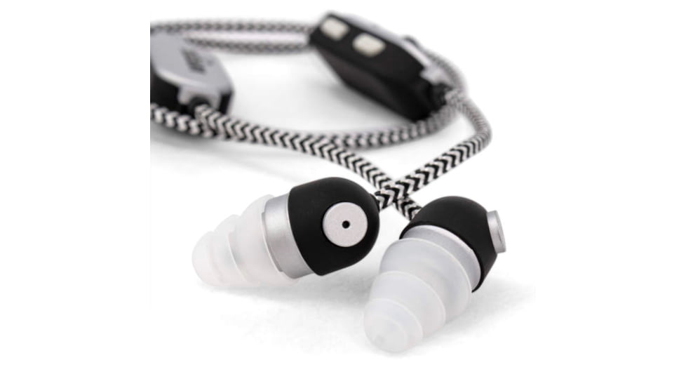 Radians VXBTAC10 Vertex Electronic Ear Buds 85 DB In The Ear Black/Gray VX-BTAC10