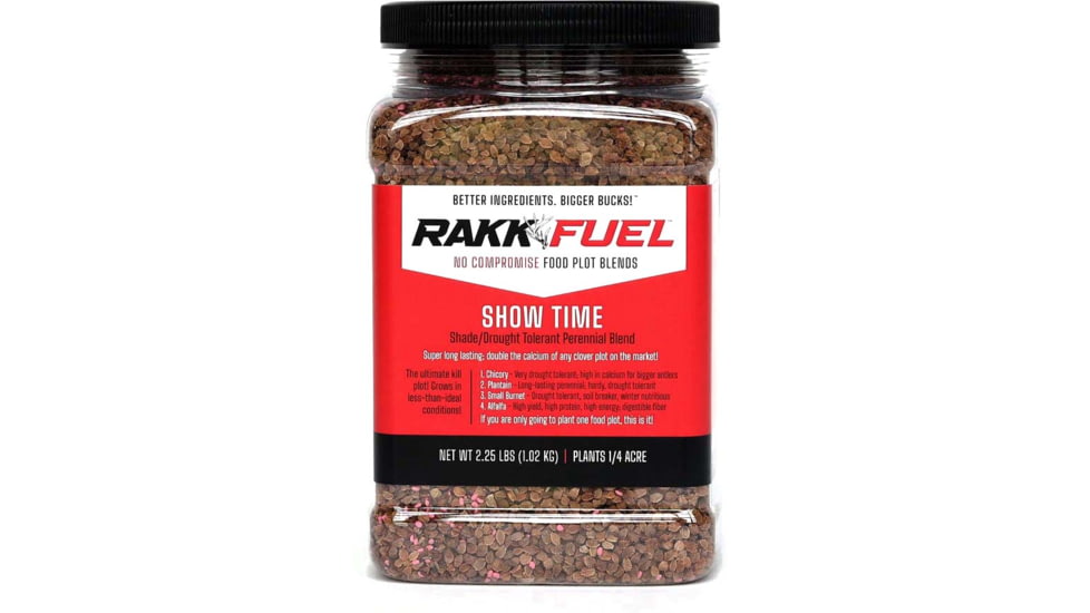 RaKK Fuel Showtime 1/4 Acre Shade/Drought Tolerant Perennial Blend, Small, 7534