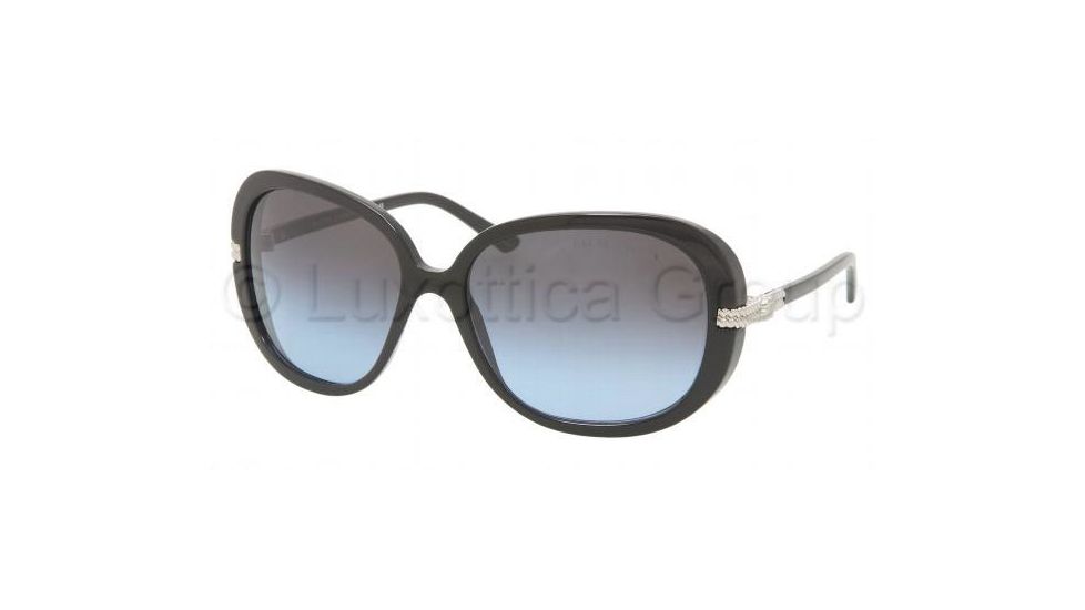 Ralph Lauren RL 8052 Sunglasses Styles Black Frame / Blue Gradient / Gray Lenses, 50018F-6016