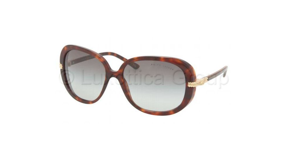 Ralph Lauren RL 8052 Sunglasses Styles Tortoise Frame / Gray Gradient Lenses, 516711-6016