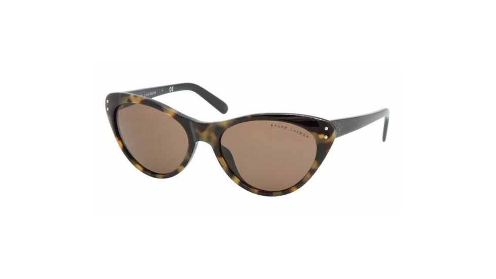 Ralph Lauren RL 8070 Sunglasses Styles - Top Yellow Havana-Black Brown Frame, 501073-5618