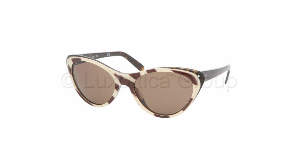 Ralph Lauren RL 8070 Sunglasses Styles - Zebra-Havana Brown Frame, 529873-5618