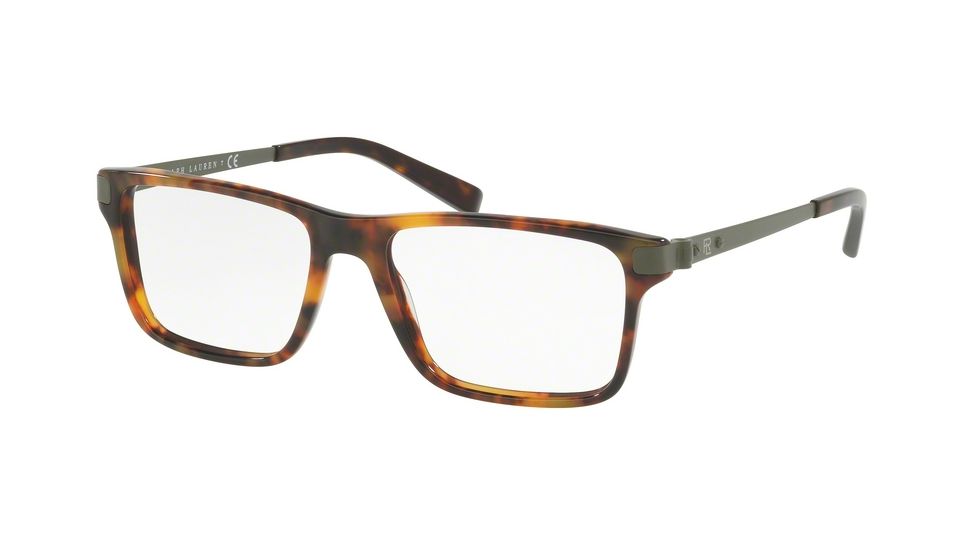 Ralph Lauren RL6162 Eyeglass Frames 5017-53 - Havana Jerry Frame