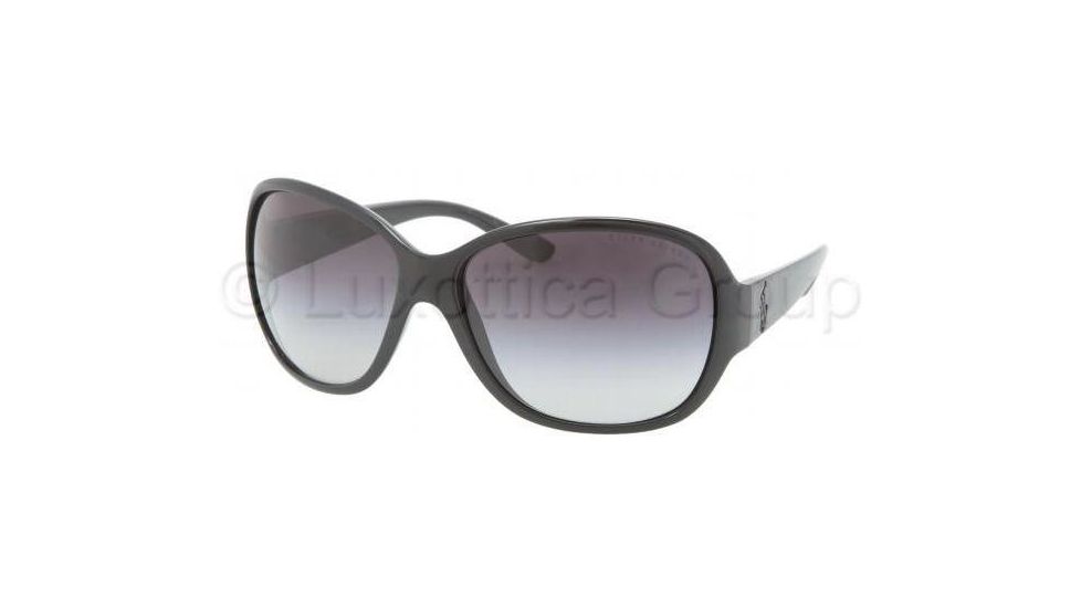Ralph Lauren RL8090 Sunglasses 50018G-6415 - Black Frame, Gray Gradient Lenses