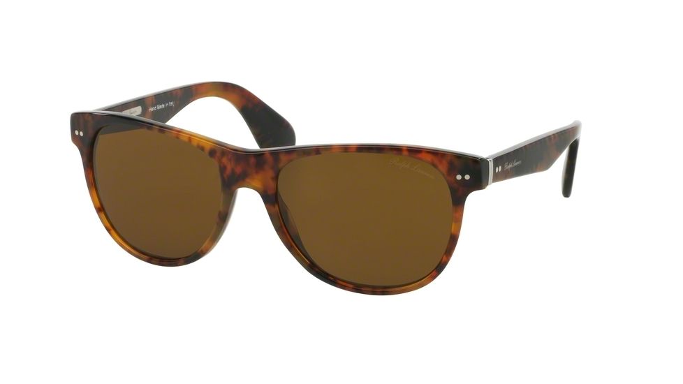 Ralph Lauren RL8129P Sunglasses 501752-56 - Jerry Tortoise Frame, Brown Lenses