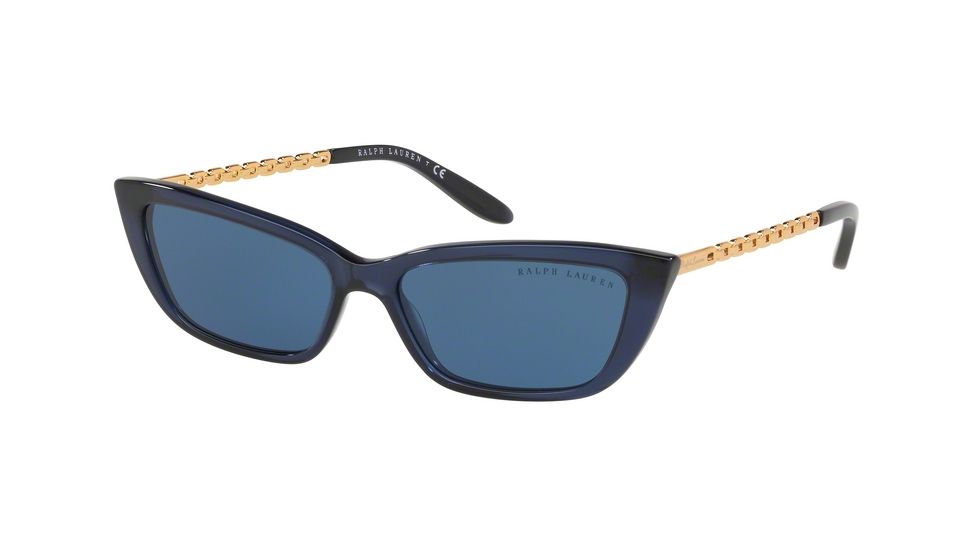 Ralph Lauren RL8173 Sunglasses 574280-55 - , Blue Lenses