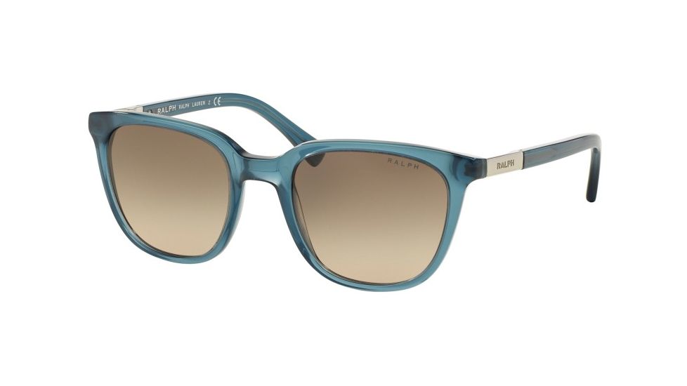 Ralph RA5206 Sunglasses 15086G-51 - Blue Frame, Green-grey Gradient Lenses
