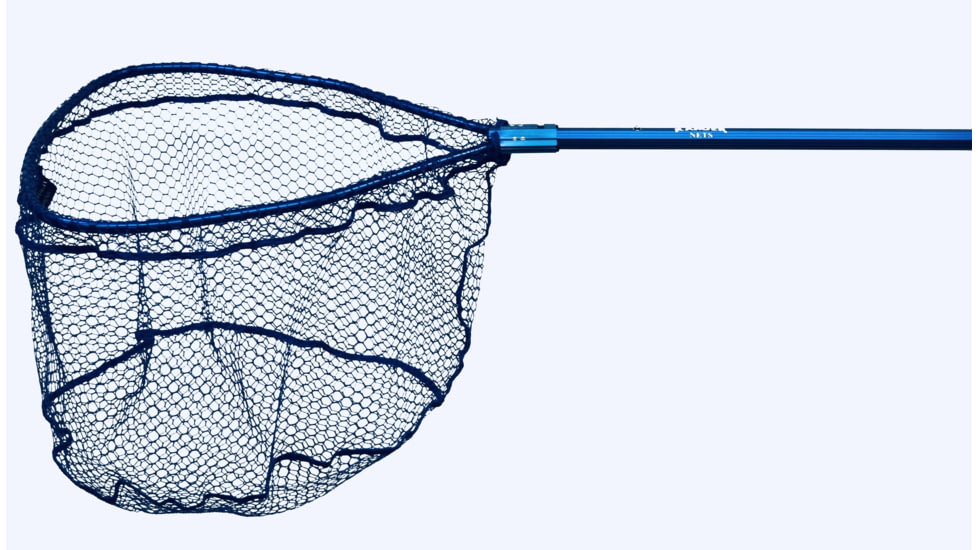 Ranger Blue Kayak Net Telescopic 29in-45in handle, 20inx20in hoop size, 18in net depth, Rubber Coated Hook free treated, 458TSAB