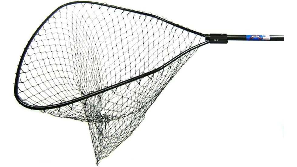 Ranger Deluxe Big Game Net 48in Fiberglass handle, 38inx37in hoop size, 48in net depth, 997