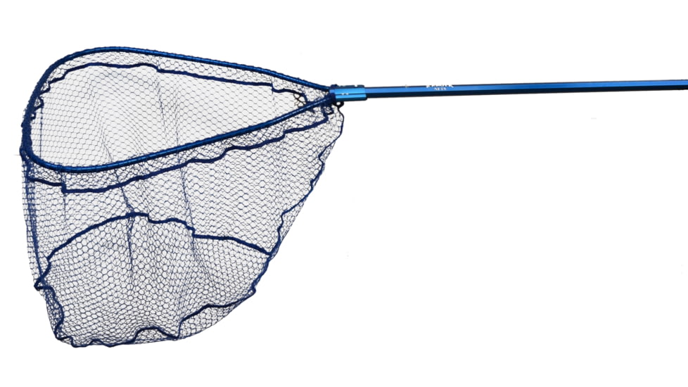 Ranger Telsecopic Blue Net 54in-84in handle, 28in-30in hoop size, 24in Net depth, rubber coated hook free treated, 9800TFBAB