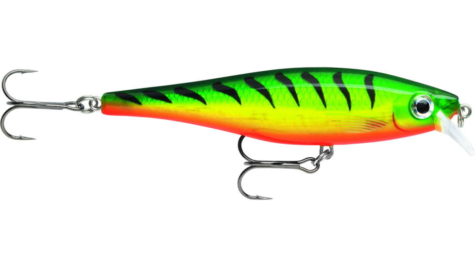 Rapala Bx Minnow, Floating, Firetiger, 4in, 3/8oz, BXM10FT