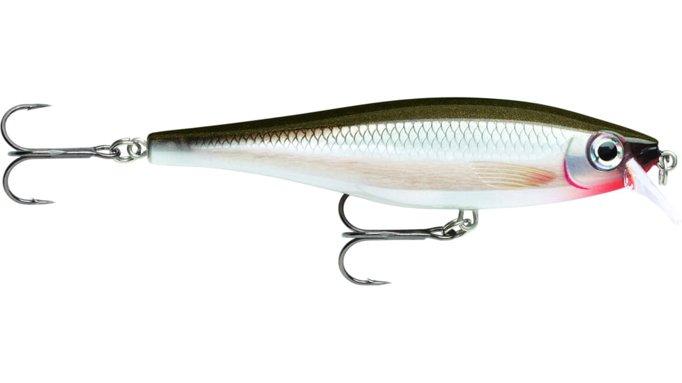 Rapala Bx Minnow, Floating, Silver, 4in, 3/8oz, BXM10S