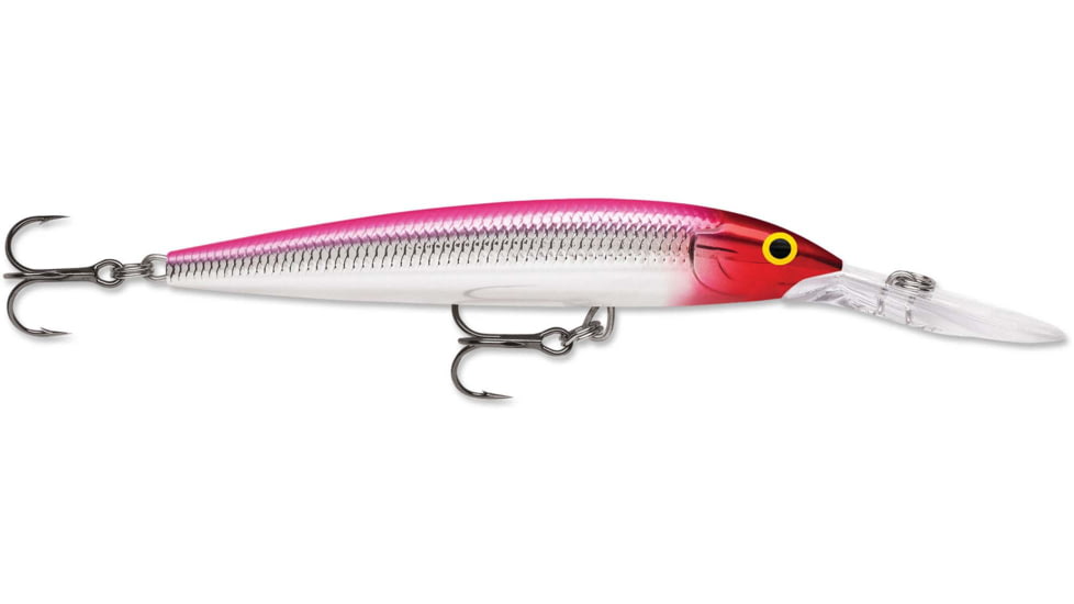 Rapala Down Deep Husky Jerk 10 Lure, Pink Clown, DHJ10PCL