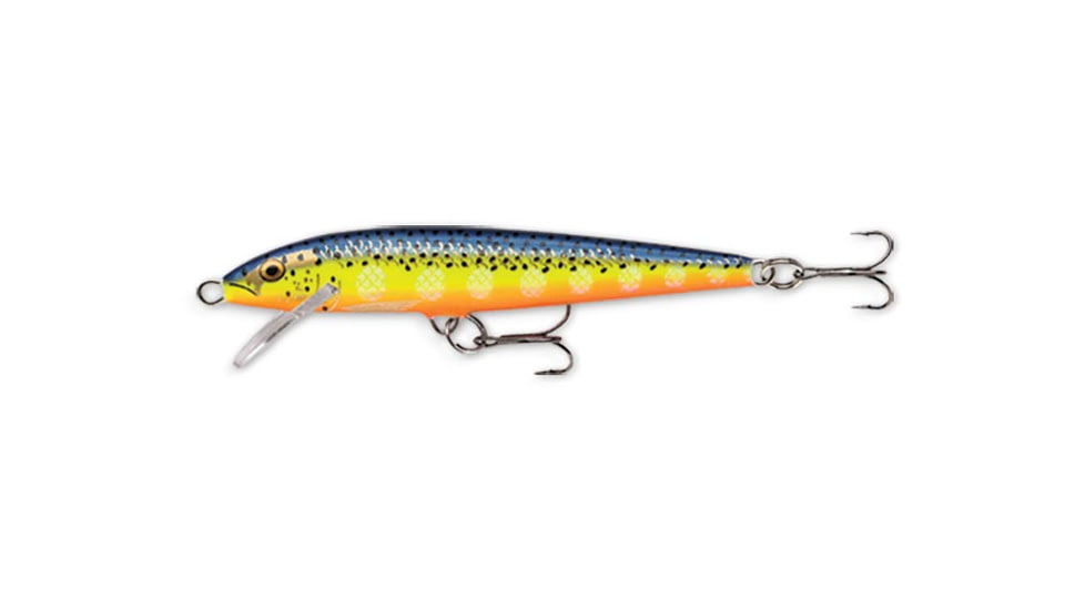 Rapala Floating F05 2 inch 1/16 oz Hot Steel, Hot Steel 5HS