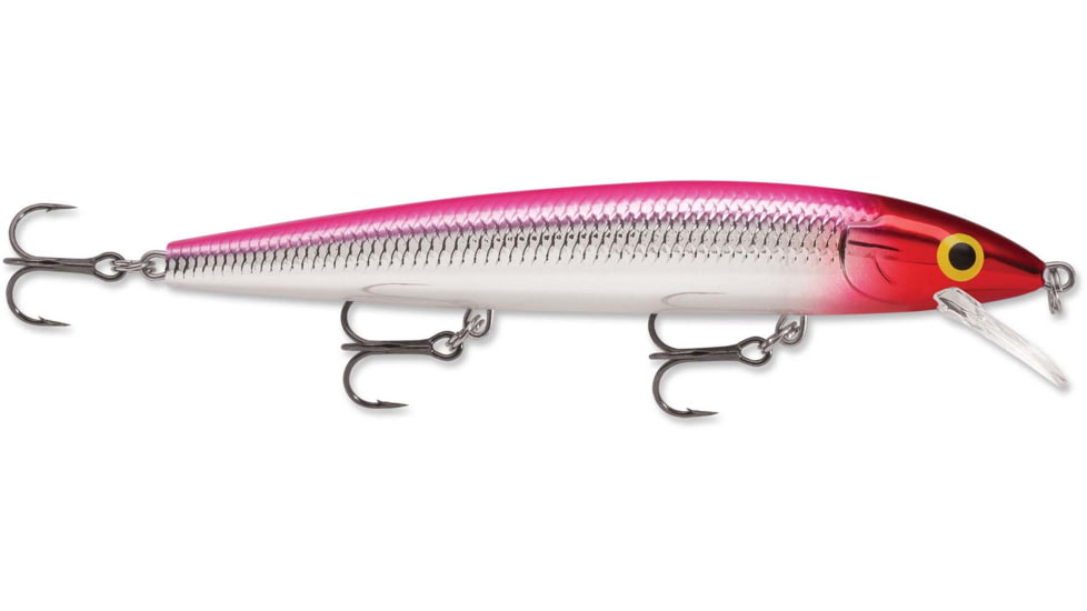 Rapala Husky Jerk 14 Lure, Pink Clown, HJ14PCL