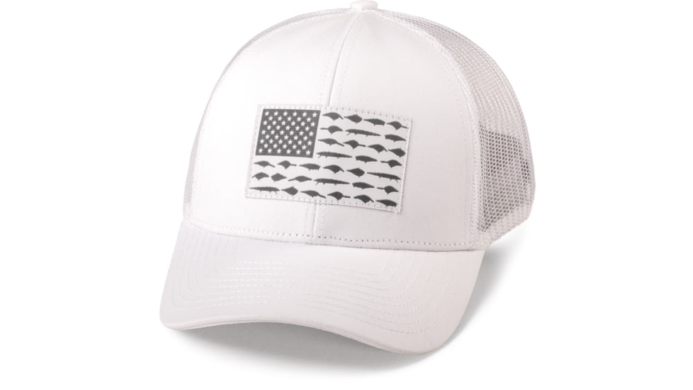 Rapala Mid Pro Cap Flag, White, RMPC04