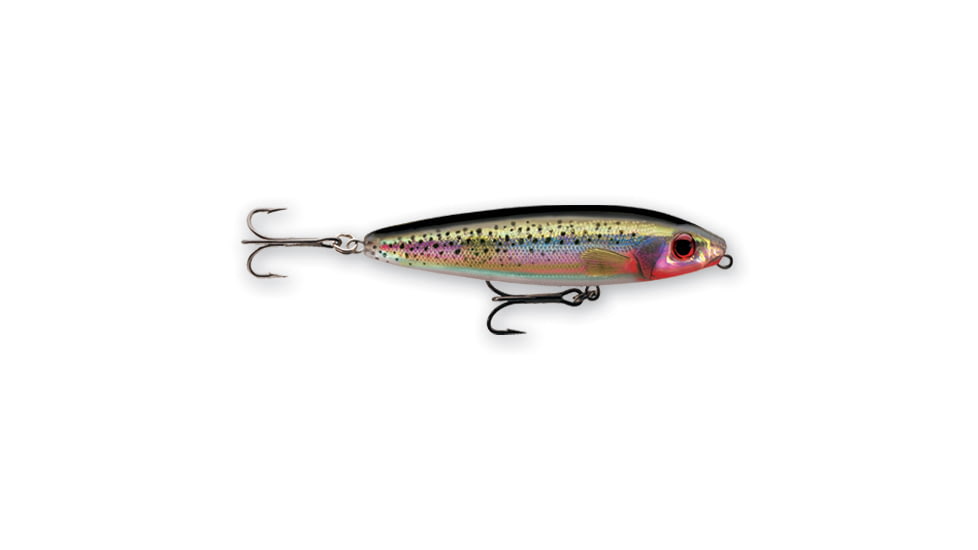 Rapala Saltwater Skitter Walk Topwater Lure, Floating, Holographic Silver, 5/8oz, 4 3/8in, SSW11HS