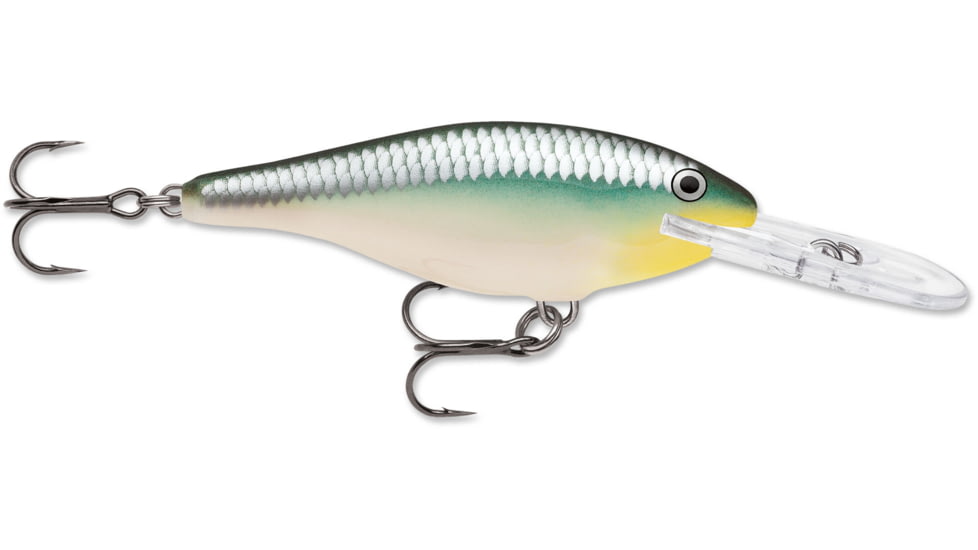Rapala Shad Rap Crankbait 2 3/4in, 5/16 oz, Floating, Blue Back Herring, SR07BBH
