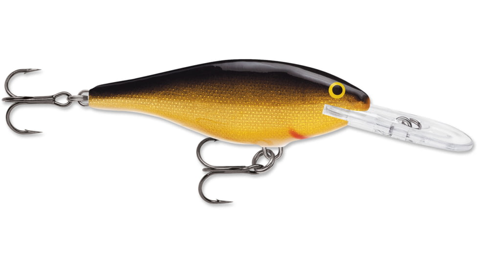 Rapala Shad Rap 07 Lure, Gold, SR07G
