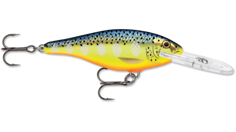 Rapala Shad Rap 07 Lure, Hot Steel, SR07HS