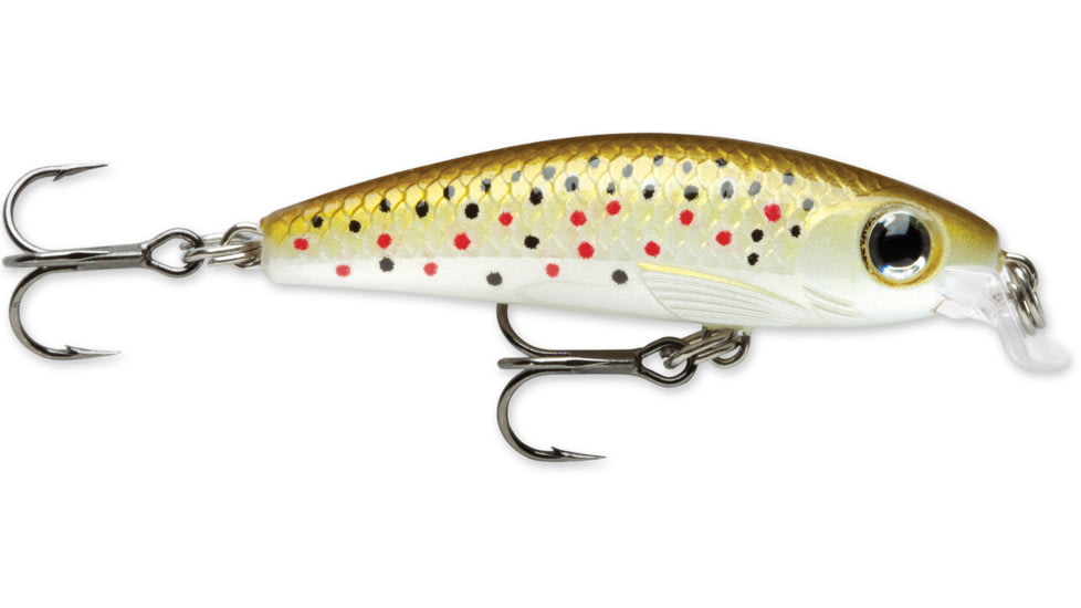Rapala Ultra Light Minnow, Sinking, Trout, 2 1/2in, 1/8oz, ULM06TR