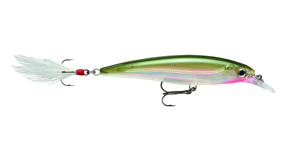 Rapala X-Rap Jerkbait, Suspending, Olive Green, 3 1/8in, 1/4oz, XR08OG