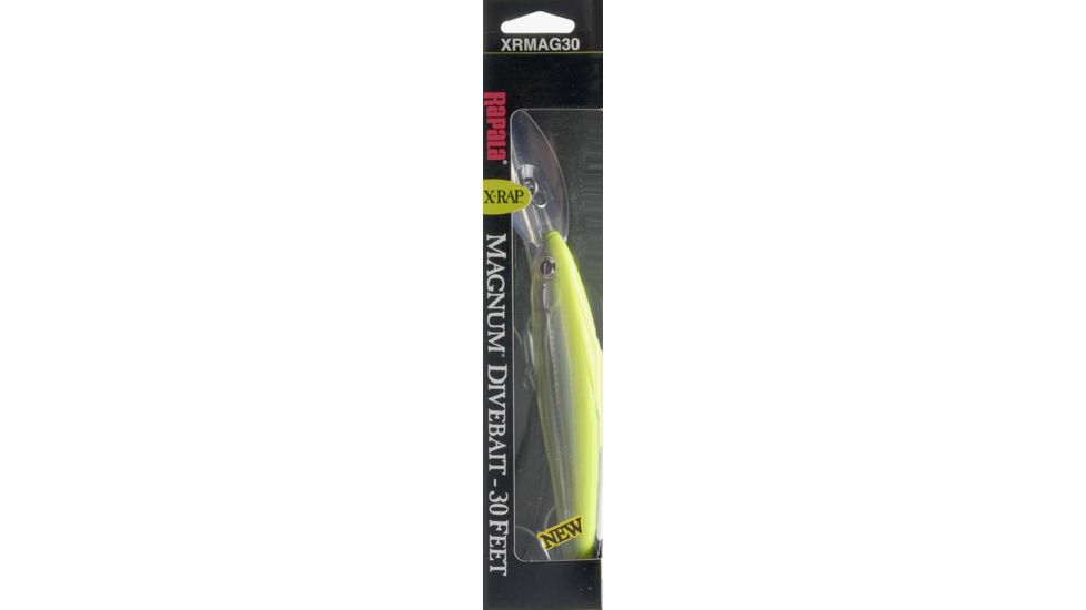Rapala X-Rap Magnum 30 - Silver Fluorescent Chartreuse 033323